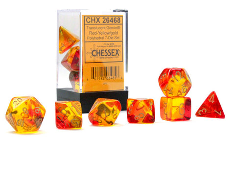 Gemini Translucent: Poly - Red-Yellow/Gold (7)