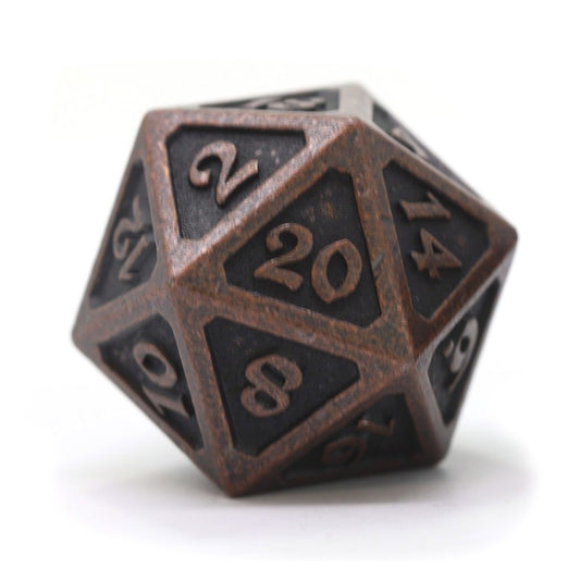 Mythica: Dire D20 - Dark Copper