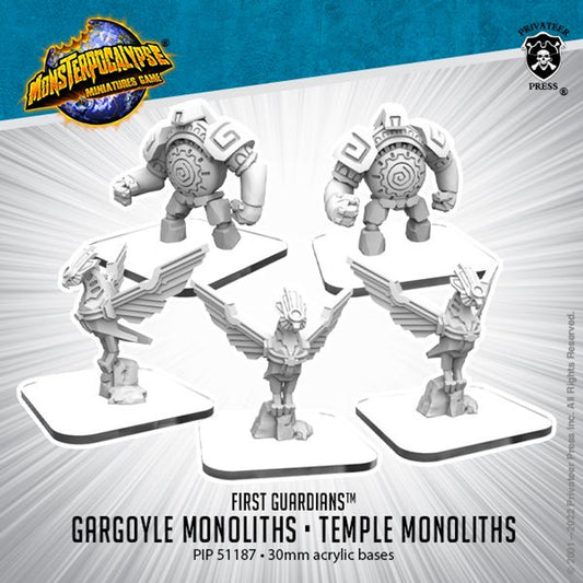 Monsterpocalypse - Protectors: First Guardians - Gargoyle Monoliths & Temple Monoliths