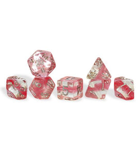 Neutron Dice: Poly - Rose Quartz (7)