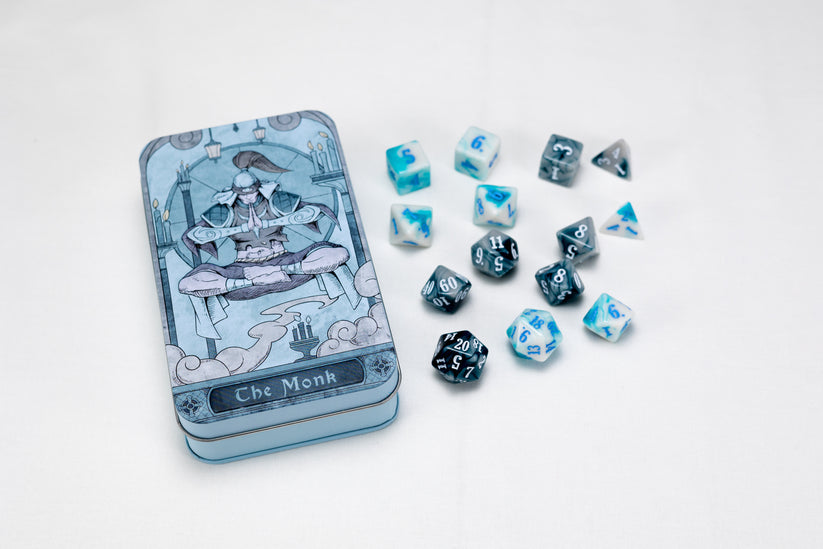 Class-Specific Dice Set - The Monk