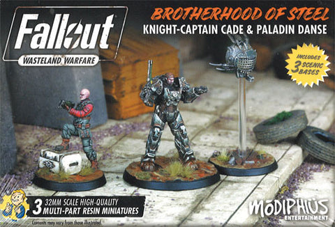 Fallout: Wasteland Warfare - Brotherhood of Steel: Knight - Captain Cade Paladin Danse
