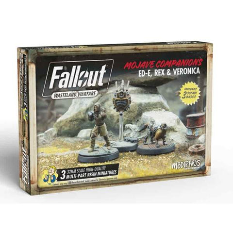 Fallout: Wasteland Warfare - Mojave Companions: Ed-E, Red, & Veronica