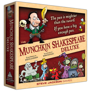 Munchkin Shakespeare: Deluxe (stand alone and expansion)