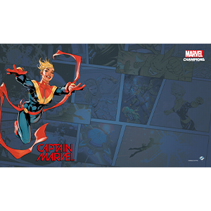 Marvel Champions: LCG - Captain Marvel Game Mat