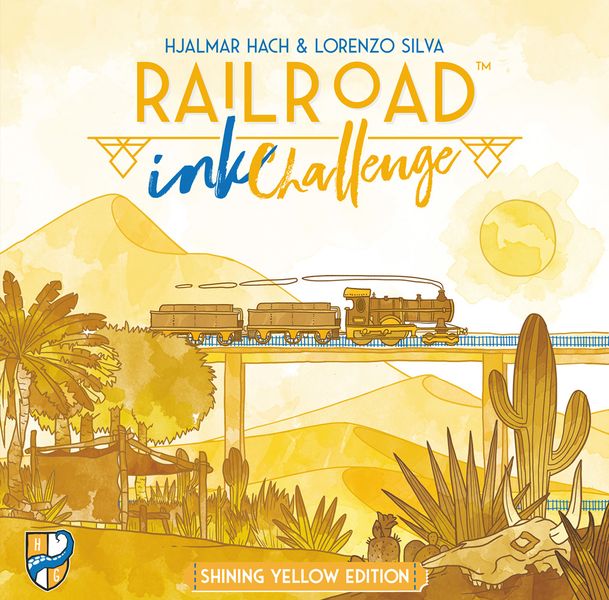 Railroad Ink: Challenge - Shining Yellow