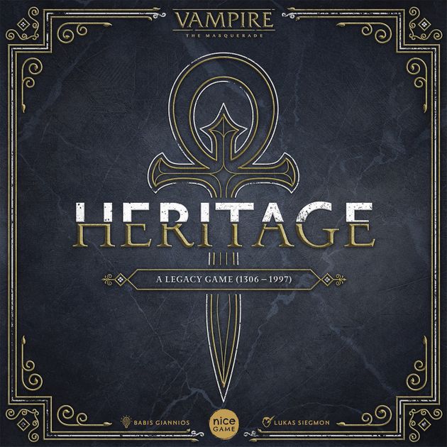 Vampire: Heritage, A Legacy Game 1306-1997 - Retail Gameplay Bundle