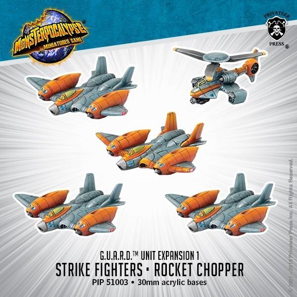 Monsterpocalyse - Strike Fighters & Rocket Chopper