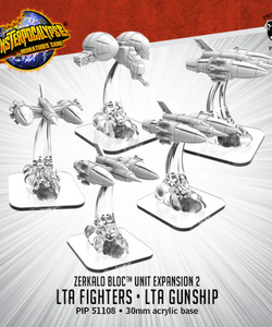 Monsterpocalypse - LTA Fighters & LTA Gunship