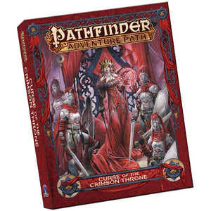 (BSG Certified USED) Pathfinder: RPG - Adventure Path - Curse of the Crimson Throne (Pocket Edition) (1st Edition)