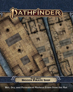 Pathfinder: RPG - Flip Mat: Bigger Pirate Ship