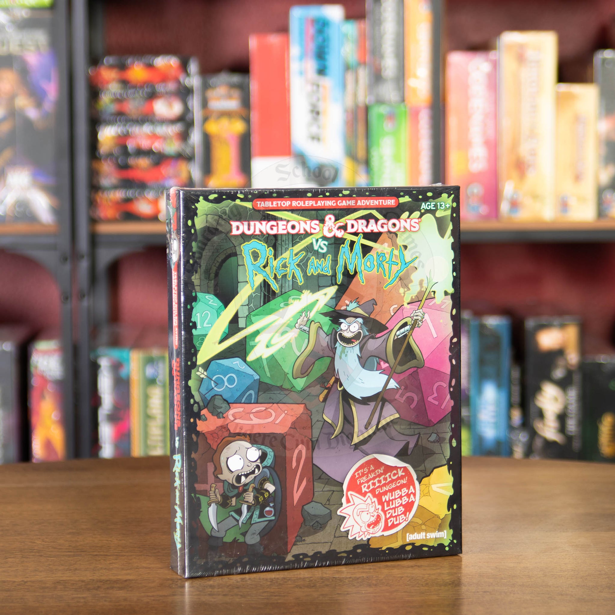 (BSG Certified USED) Dungeons & Dragons vs. Rick and Morty