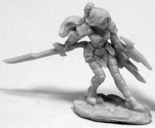 Dark Heaven: Bones Classic - Aundine, Dark Elf Warrior