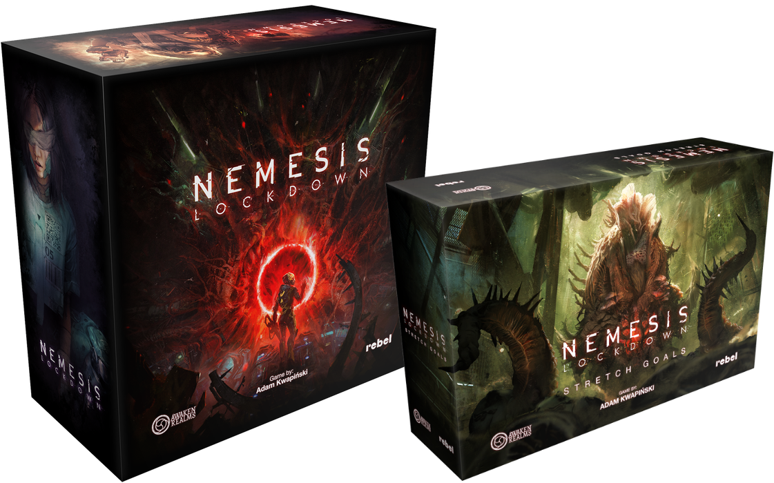 (BSG Certified USED) Nemesis: Lockdown (Kickstarter Version w/ Stretch Goals)