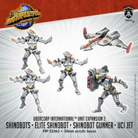 Monsterpocalypse - Shinobots, Shinobot Gunner, & Oct Jet