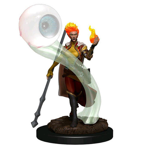 Icons of the Realms: Premium Figures - Fire Genasi Wizard Female