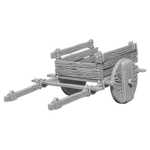Wizkids: Deep Cuts Unpainted Miniatures - 2-Wheel Cart