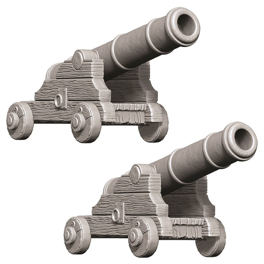 Wizkids: Deep Cuts Unpainted Miniatures - Cannons