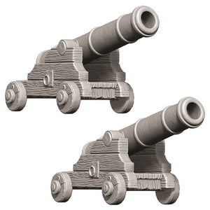 Wizkids: Deep Cuts Unpainted Miniatures - Cannons