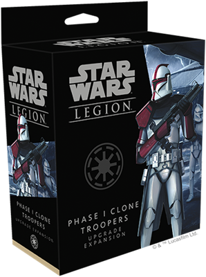 Star Wars: Legion - Phase I Clone Troopers Upgrade Pack