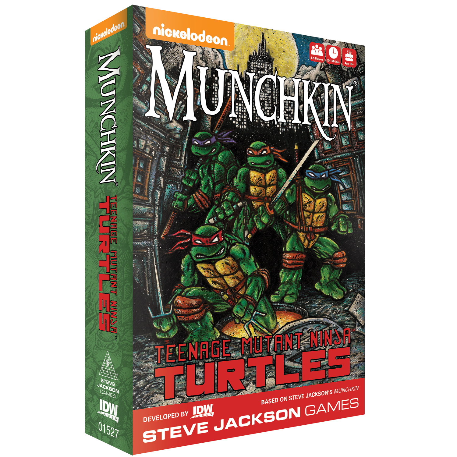 (BSG Certified USED) Munchkin: Teenage Mutant Ninja Turtles
