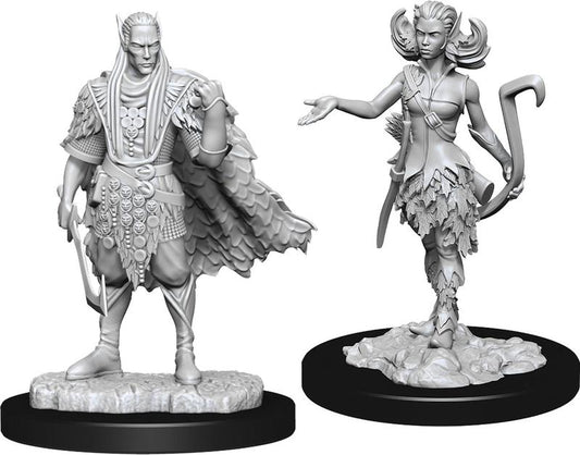 Nolzur's Marvelous Unpainted Miniatures - Autumn Eladrin & Summer Eladrin