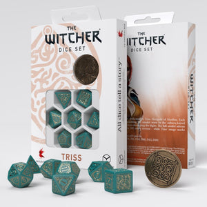 RPG Dice Set - The Witcher: Triss - The Beautiful Healer