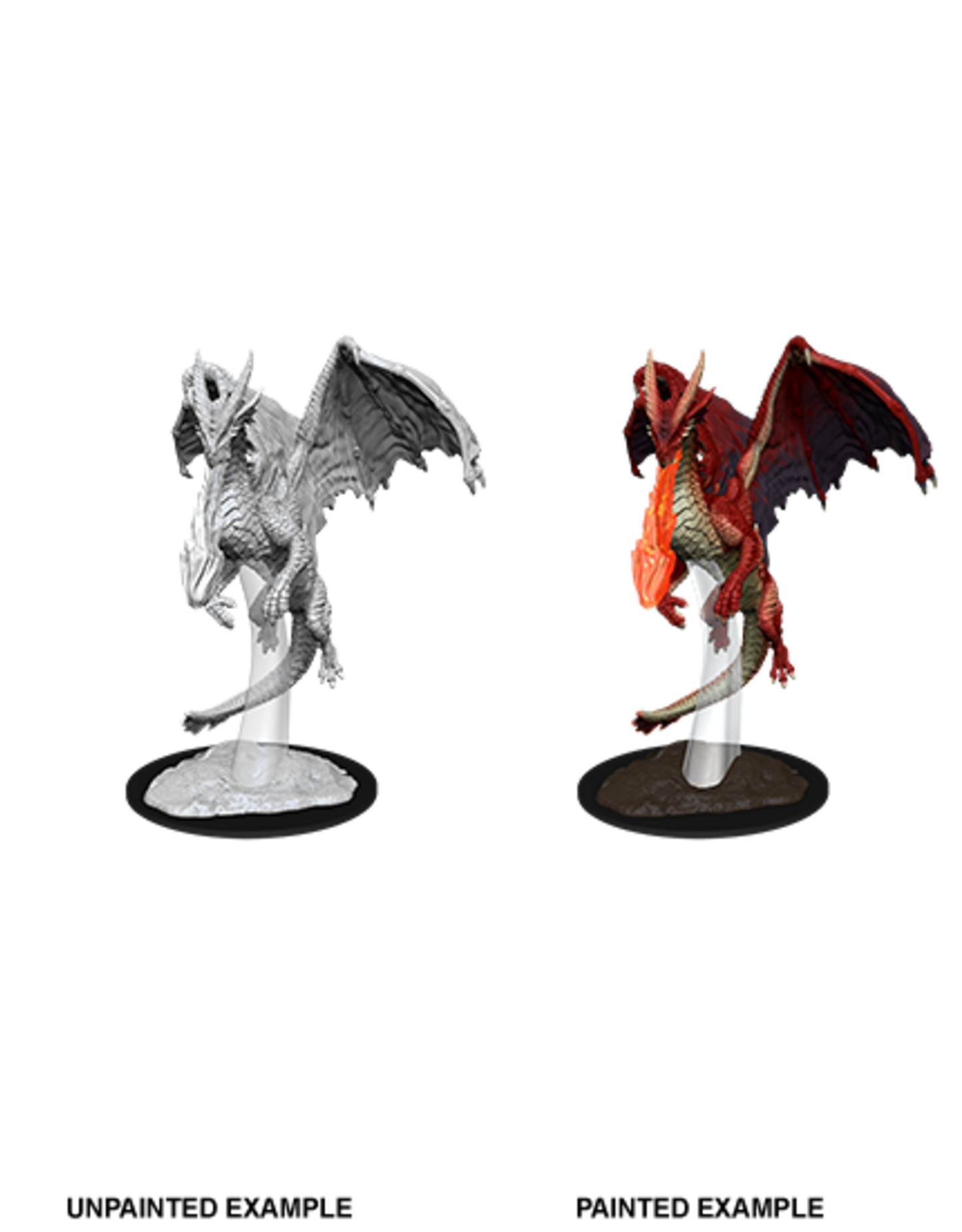 Nolzur's Marvelous Unpainted Miniatures - Young Red Dragon