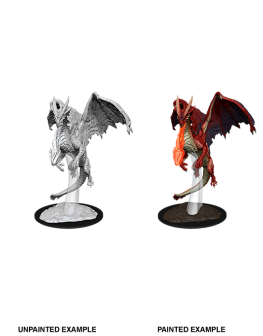 Nolzur's Marvelous Unpainted Miniatures - Young Red Dragon