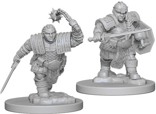 Nolzur's Marvelous Unpainted Miniatures - Dwarf Female Fighter