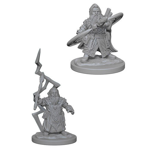Pathfinder: Deep Cuts Unpainted Miniatures - Dwarf Male Sorcerer