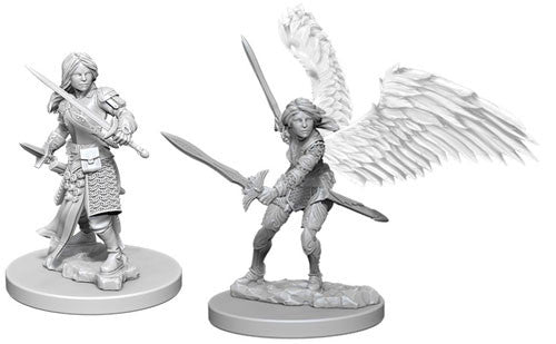 Nolzur's Marvelous Unpainted Miniatures - Aasimar Female Paladin