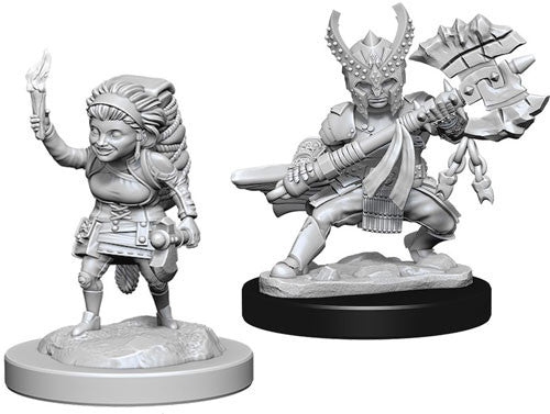 Nolzur's Marvelous Unpainted Miniatures - Female Halfling Fighter