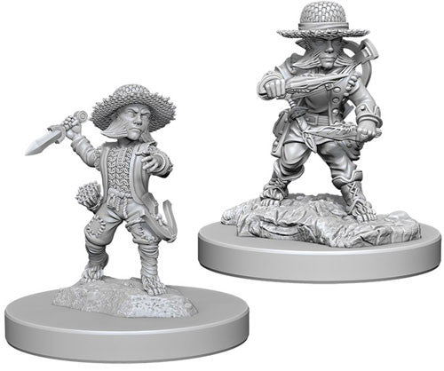 Pathfinder: Deep Cuts Unpainted Miniatures - Halfling Male Rogue