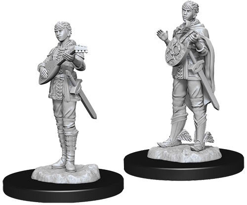 Nolzur's Marvelous Unpainted Miniatures - Female Half-Elf Bard