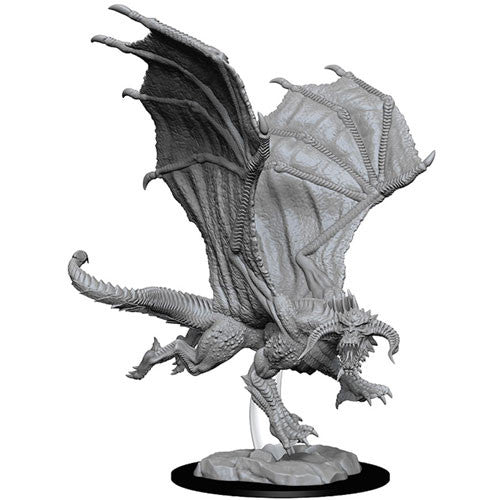 Nolzur's Marvelous Unpainted Miniatures - Young Black Dragon