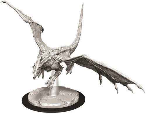 Nolzur's Marvelous Unpainted Miniatures - Young White Dragon