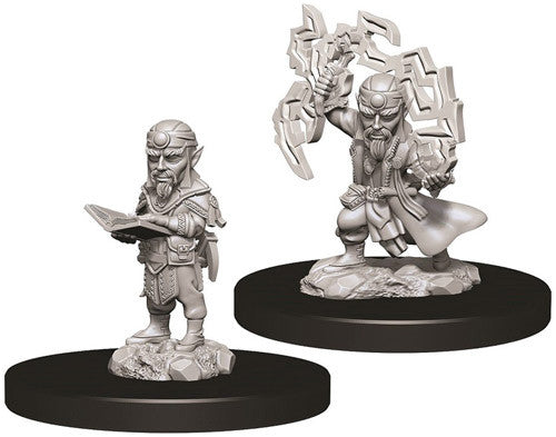 Pathfinder: Deep Cuts Unpainted Miniatures - Gnome Male Sorcerer