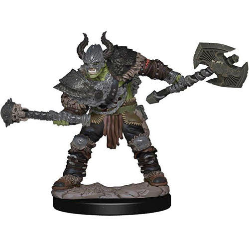 Pathfinder Battles: Premium Painted Figure - Half-Orc Barbarian Male