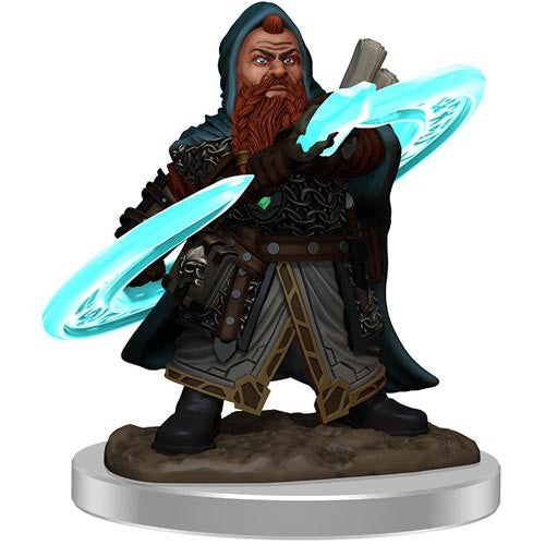 Pathfinder Battles: Premium Painted Figure - Dwarf Sorcerer Male