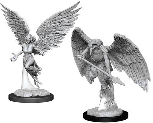 Nolzur's Marvelous Unpainted Miniatures - Harpy & Arakocra