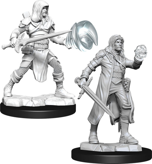 Nolzur's Marvelous Unpainted Miniatures - Multiclass Fighter + Wizard Male