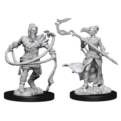 Magic: the Gathering Unpainted Miniatures - Stoneforge Mystic & Kor Hookmaster