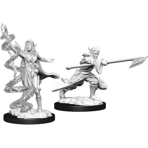 Magic: the Gathering Unpainted Miniatures - Joraga Warcaller & Joraga Treespeaker