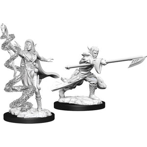 Magic: the Gathering Unpainted Miniatures - Joraga Warcaller & Joraga Treespeaker