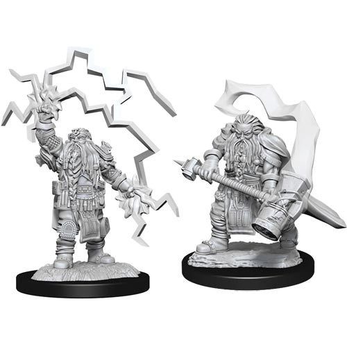 Nolzur's Marvelous Unpainted Miniatures - Dwarf Cleric Male