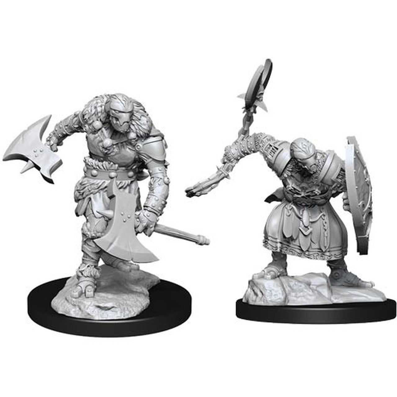 Nolzur's Marvelous Unpainted Miniatures - Warforged Barbarian