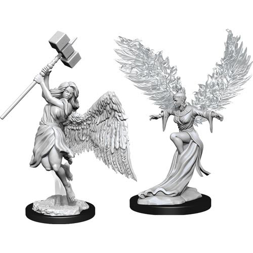 Pathfinder: Deep Cuts Unpainted Miniatures - Balisse & Astral Deva