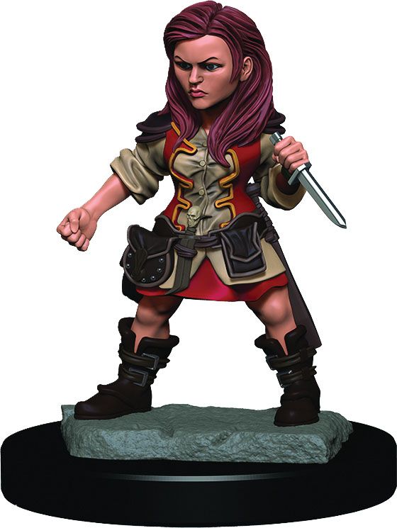 Icons of the Realms: Premium Figures - Halfling Female Rogue