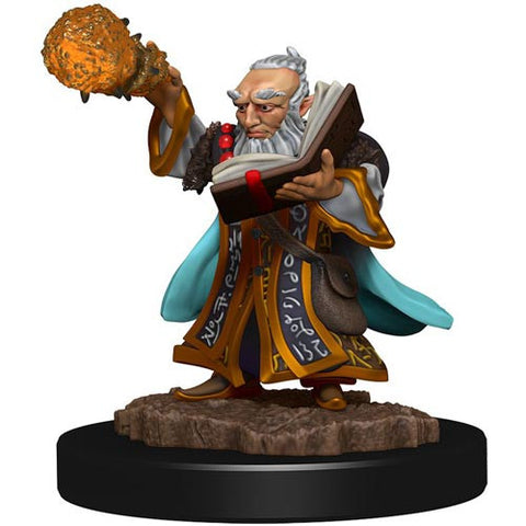 Icons of the Realms: Premium Figures - Gnome Wizard Male